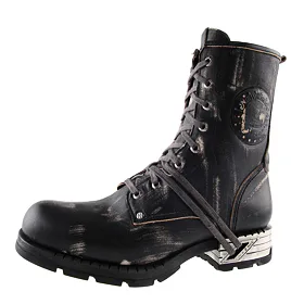 NEW ROCK Motorosk Negro Šedá 41